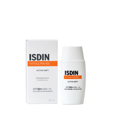 ضدآفتاب ضدلک ایزدین Fotoultra 100 Active Unify SPF50+ 50ml