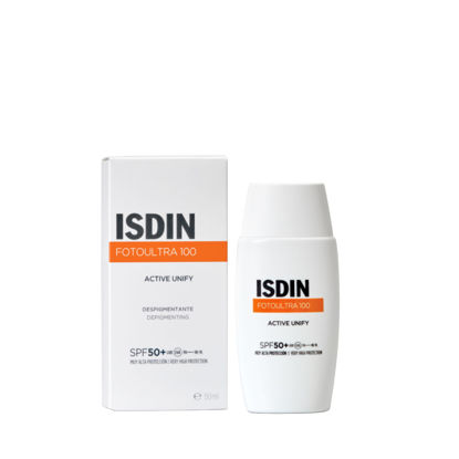 ضدآفتاب ضدلک ایزدین Fotoultra 100 Active Unify SPF50+ 50ml
