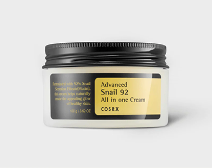 جعبه کرم آبرسان COSRX Advanced Snail 92 All In One Cream حجم ۱۰۰ گرم