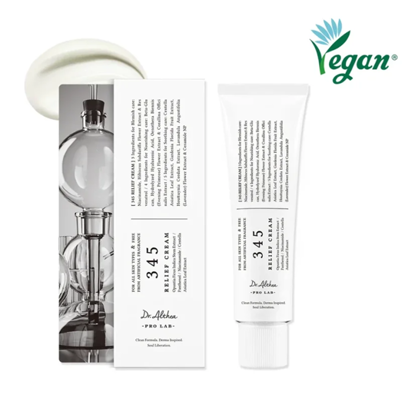 تیوب کرم تسکین‌دهنده Dr. Althea 345 Relief Cream حجم ۵۰ میلی‌لیتر مناسب پوست حساس و مستعد جوش