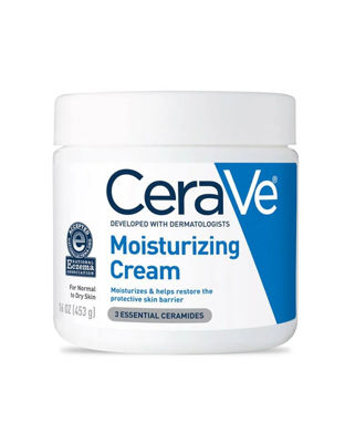 تصویر اصلی کرم مرطوب‌کننده سراوی ۴۵۴ گرم CeraVe Moisturizing Cream برای پوست خشک تا خیلی خشک